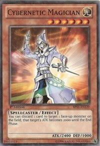 Cybernetic Magician [BP01-EN139] Starfoil Rare | Galaxy Games LLC