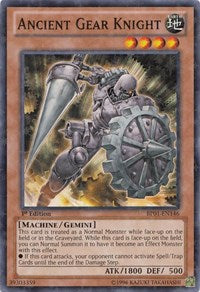 Ancient Gear Knight [BP01-EN146] Starfoil Rare | Galaxy Games LLC