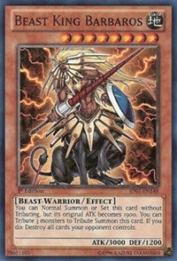 Beast King Barbaros [BP01-EN148] Starfoil Rare | Galaxy Games LLC