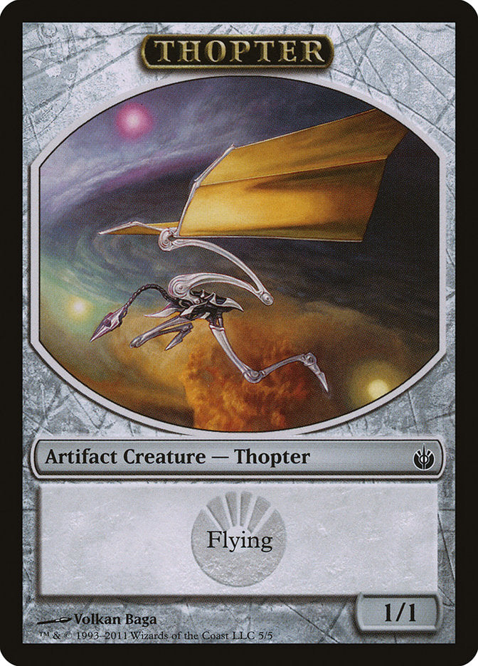 Thopter Token [Mirrodin Besieged Tokens] | Galaxy Games LLC