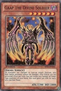 Gaap the Divine Soldier [BP01-EN150] Starfoil Rare | Galaxy Games LLC