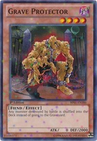 Grave Protector [BP01-EN186] Starfoil Rare | Galaxy Games LLC