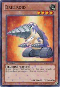 Drillroid [BP01-EN191] Starfoil Rare | Galaxy Games LLC