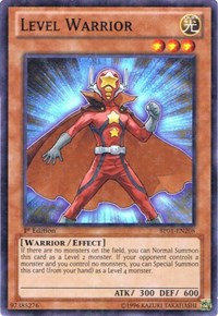 Level Warrior [BP01-EN208] Starfoil Rare | Galaxy Games LLC