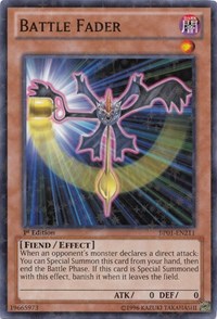 Battle Fader [BP01-EN211] Starfoil Rare | Galaxy Games LLC