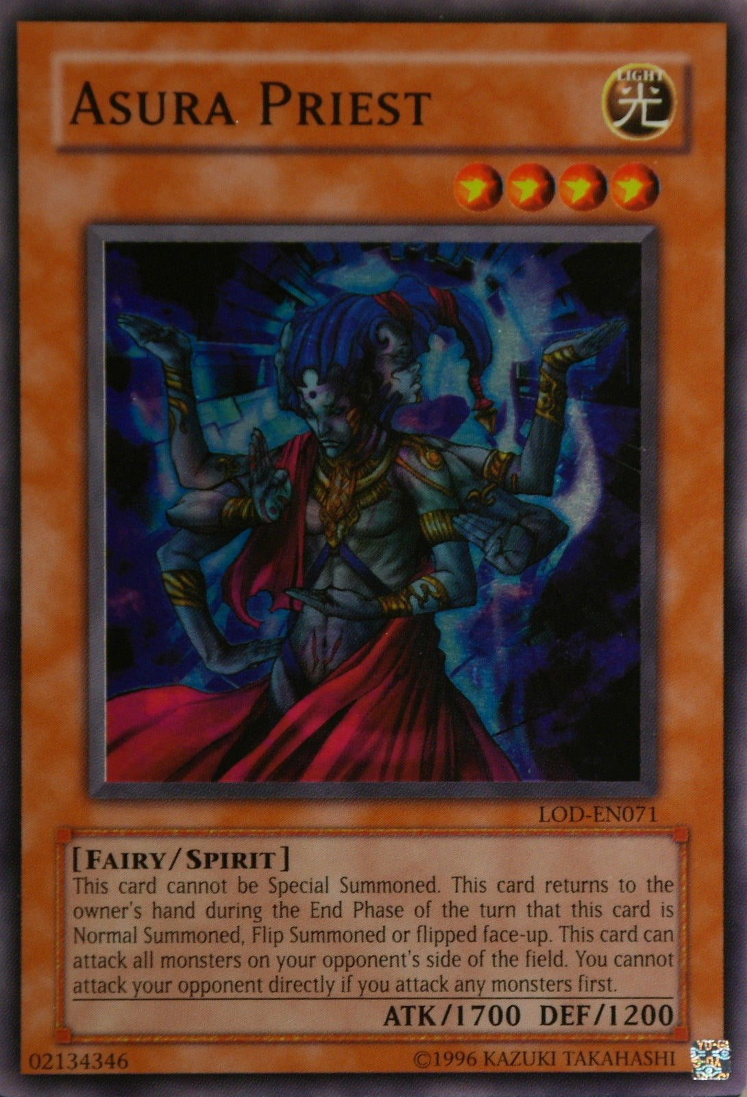 Asura Priest [LOD-EN071] Super Rare | Galaxy Games LLC