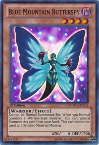 Blue Mountain Butterspy [NUMH-EN012] Super Rare | Galaxy Games LLC