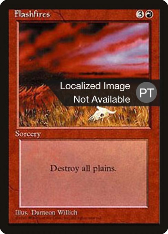 Flashfires [Fourth Edition (Foreign Black Border)] | Galaxy Games LLC