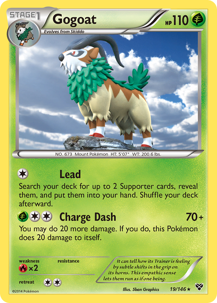 Gogoat (19/146) [XY: Base Set] | Galaxy Games LLC