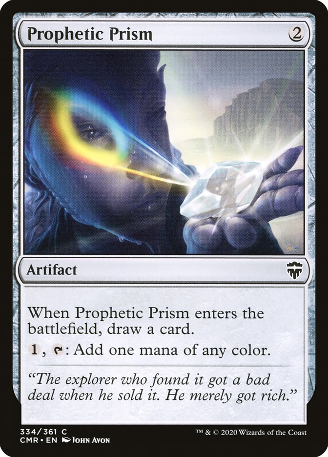 Prophetic Prism [Commander Legends] | Galaxy Games LLC