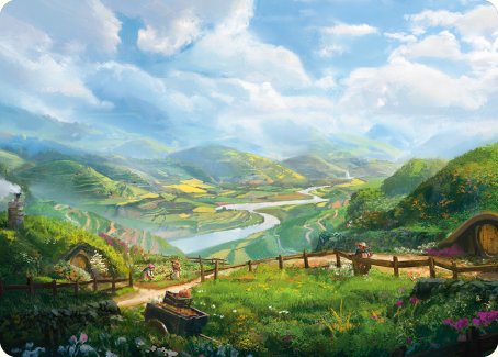 Plains Art Card [The Lord of the Rings: Tales of Middle-earth Art Series] | Galaxy Games LLC