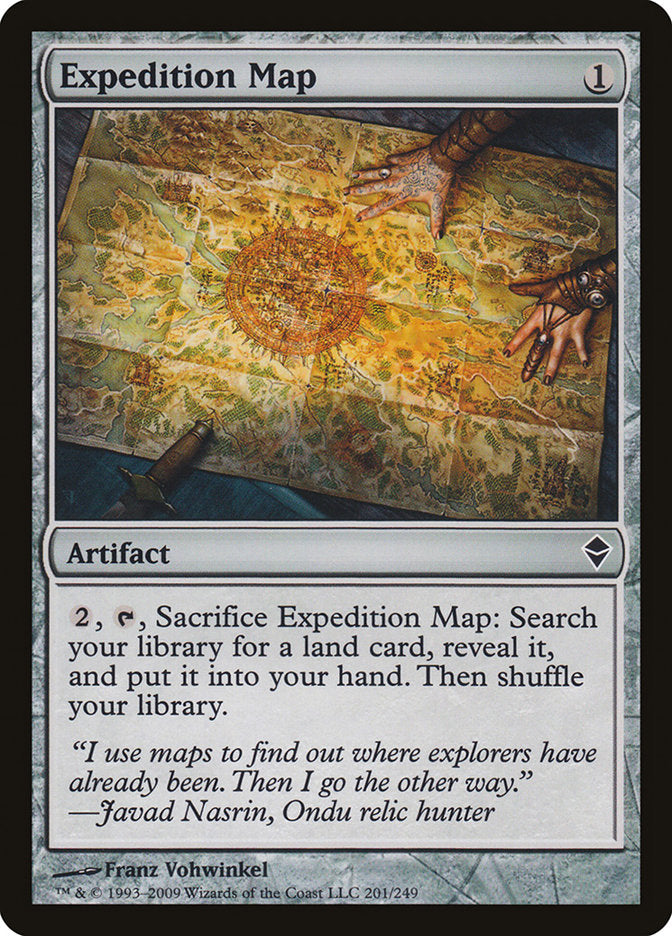 Expedition Map [Zendikar] | Galaxy Games LLC