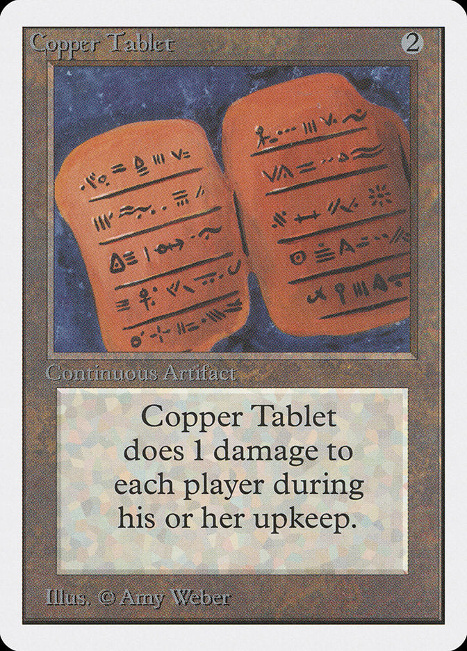 Copper Tablet [Unlimited Edition] | Galaxy Games LLC