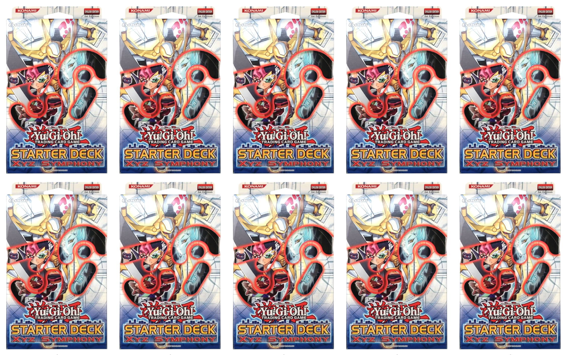 Xyz Symphony - Starter Deck Display (1st Edition) | Galaxy Games LLC