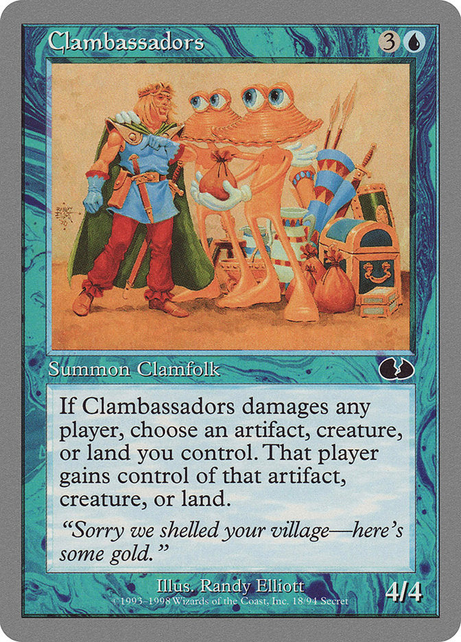Clambassadors [Unglued] | Galaxy Games LLC