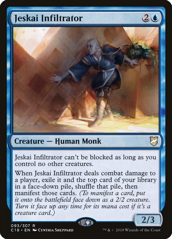 Jeskai Infiltrator [Commander 2018] | Galaxy Games LLC