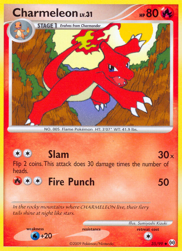 Charmeleon (35/99) [Platinum: Arceus] | Galaxy Games LLC