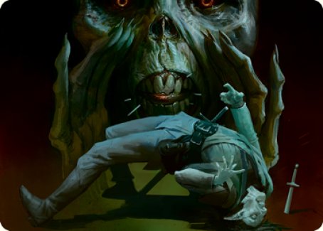 Power Word Kill Art Card [Dungeons & Dragons: Adventures in the Forgotten Realms Art Series] | Galaxy Games LLC