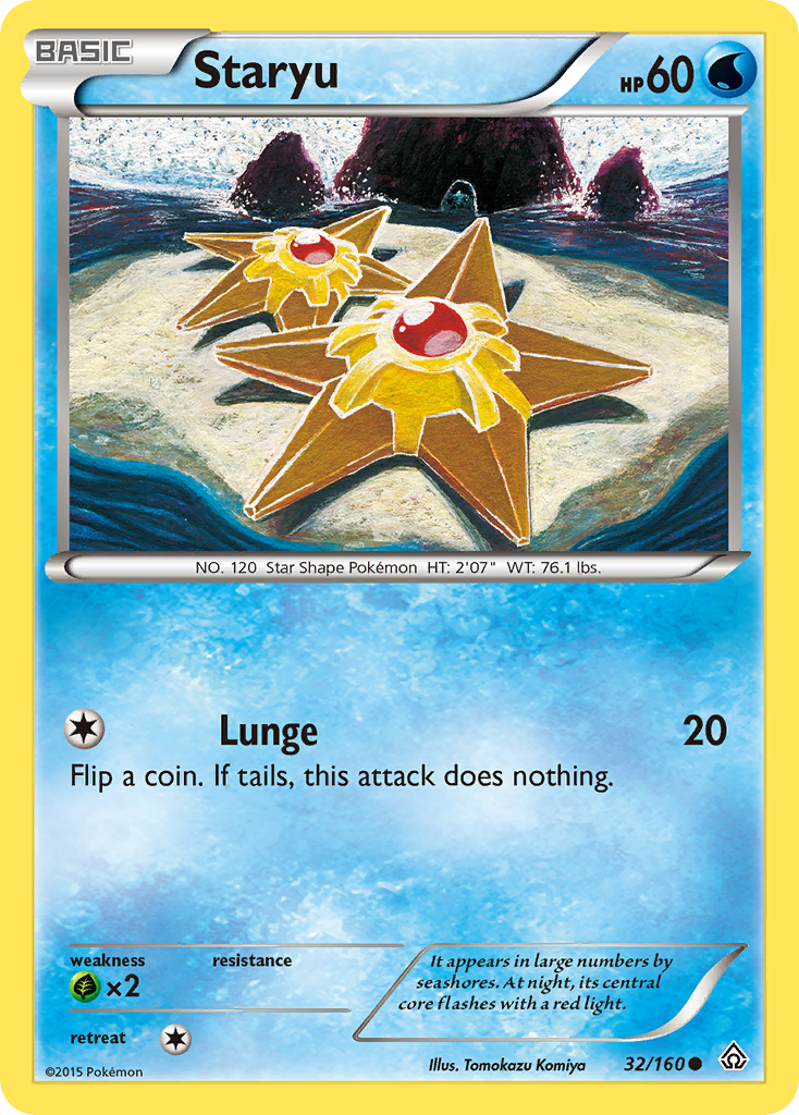 Staryu (32/160) [XY: Primal Clash] | Galaxy Games LLC