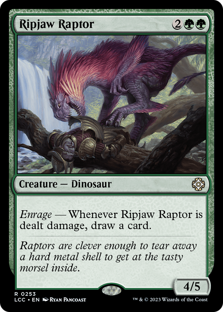 Ripjaw Raptor [The Lost Caverns of Ixalan Commander] | Galaxy Games LLC