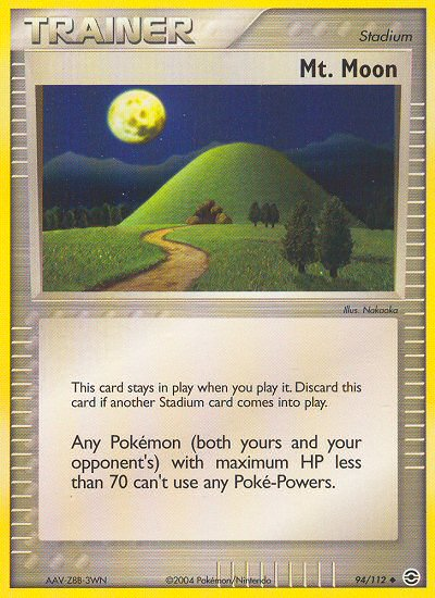 Mt. Moon (94/112) [EX: FireRed & LeafGreen] | Galaxy Games LLC