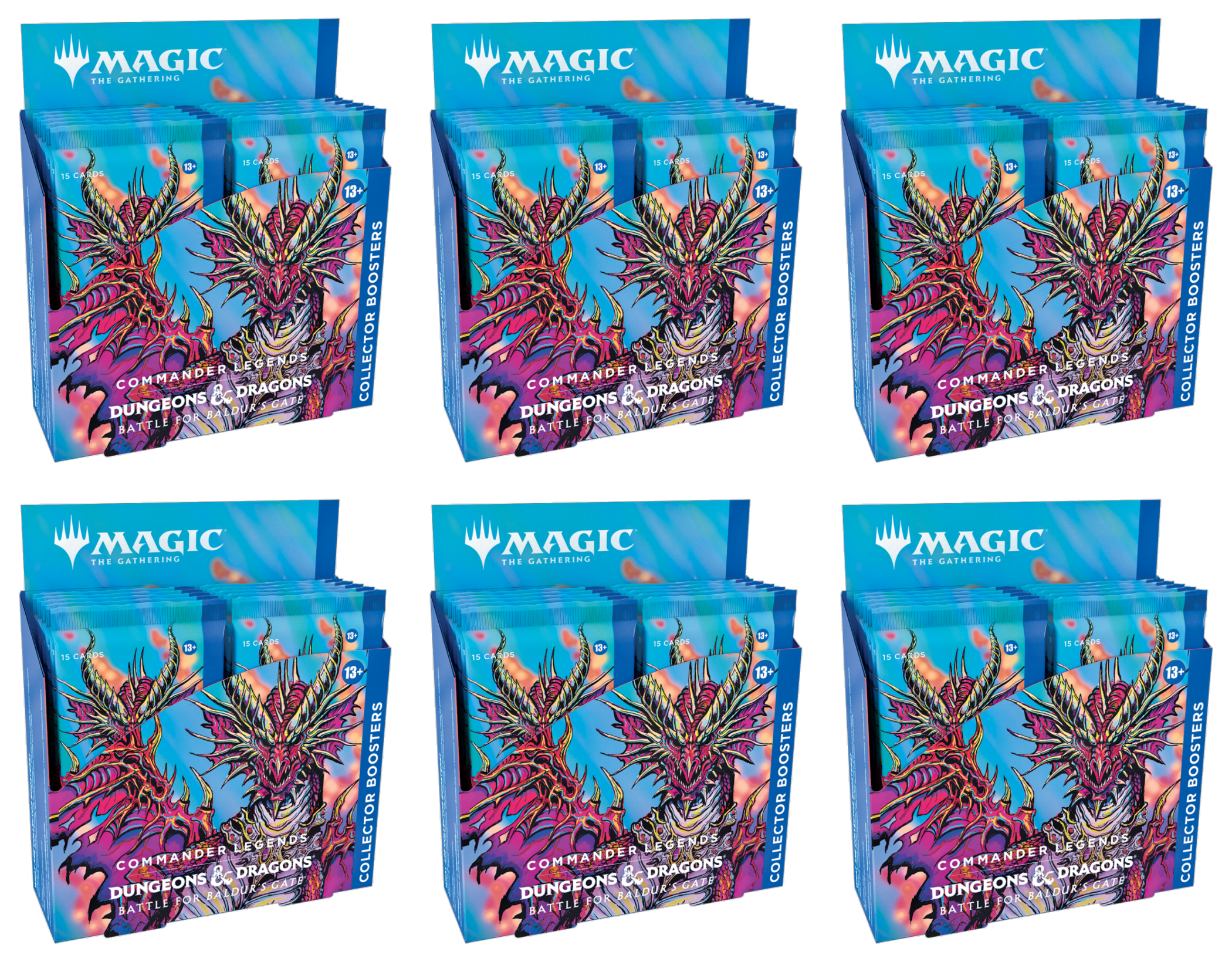 Commander Legends: Battle for Baldur's Gate - Collector Booster Case | Galaxy Games LLC