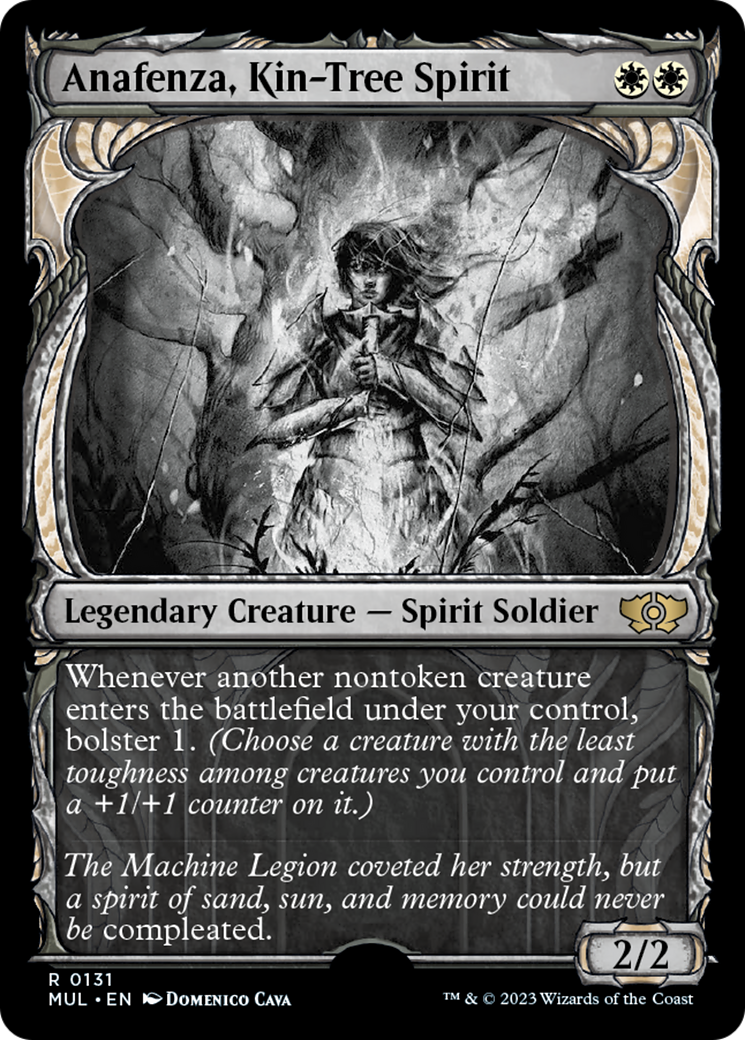 Anafenza, Kin-Tree Spirit (Halo Foil) [Multiverse Legends] | Galaxy Games LLC