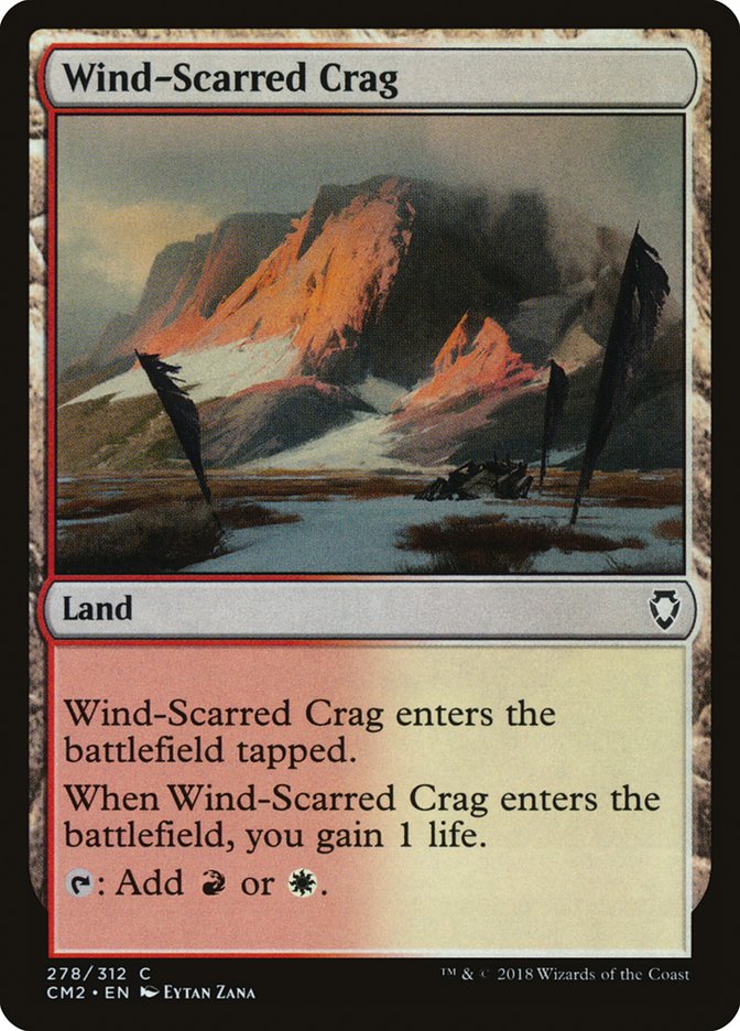 Wind-Scarred Crag [Commander Anthology Volume II] | Galaxy Games LLC