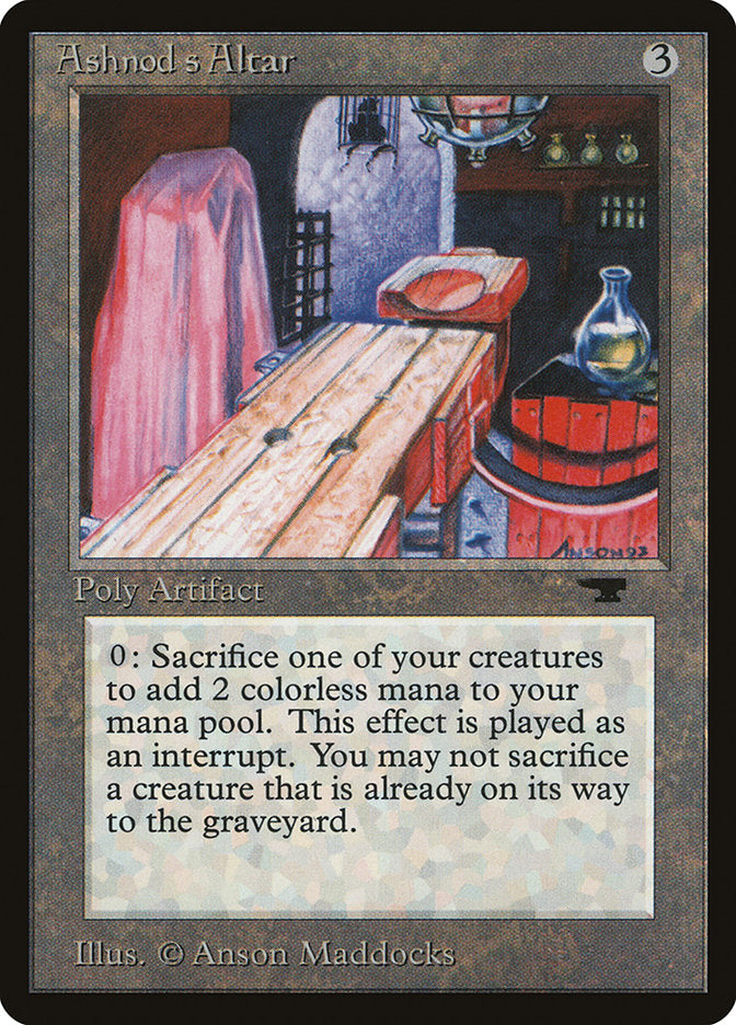 Ashnod's Altar [Antiquities] | Galaxy Games LLC