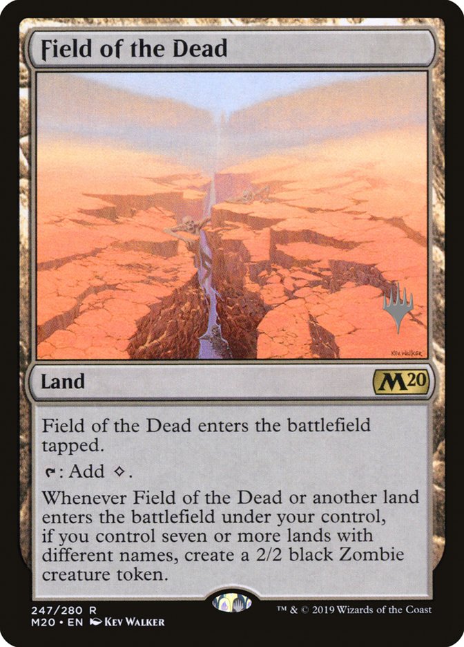 Field of the Dead (Promo Pack) [Core Set 2020 Promos] | Galaxy Games LLC