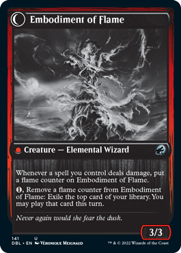 Flame Channeler // Embodiment of Flame [Innistrad: Double Feature] | Galaxy Games LLC