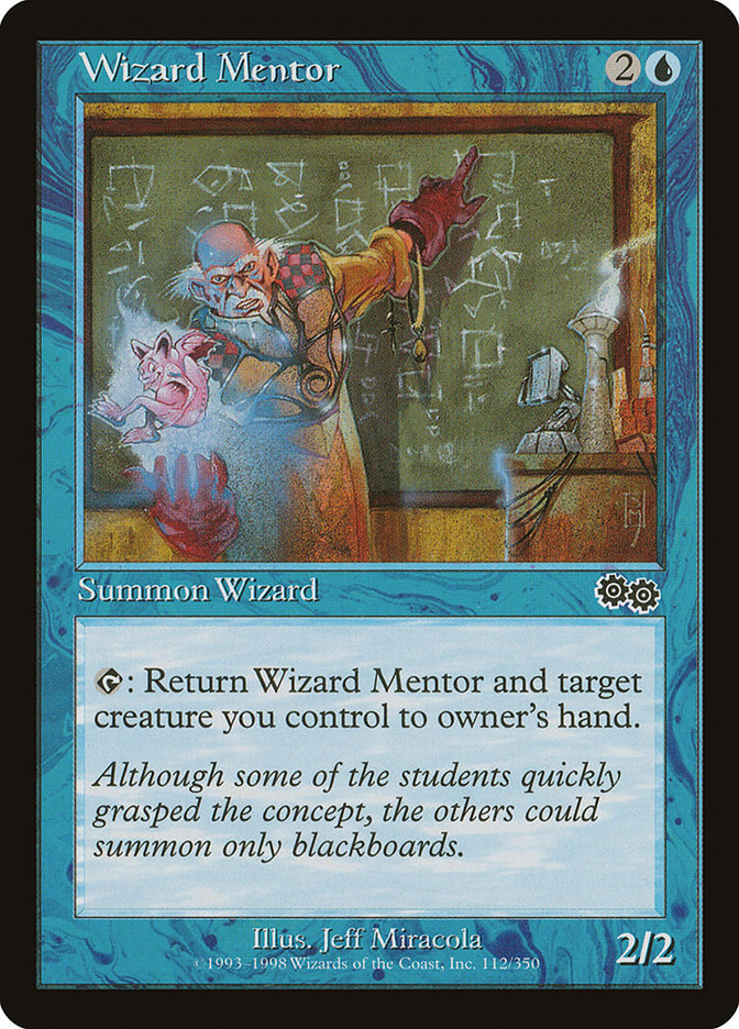 Wizard Mentor [Urza's Saga] | Galaxy Games LLC