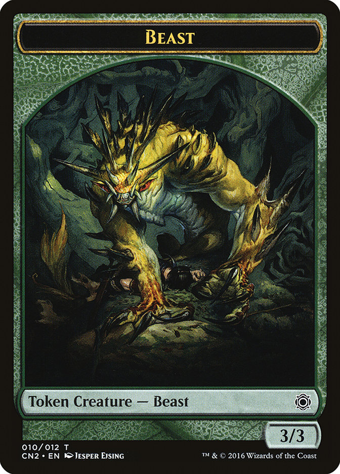 Beast Token [Conspiracy: Take the Crown Tokens] | Galaxy Games LLC