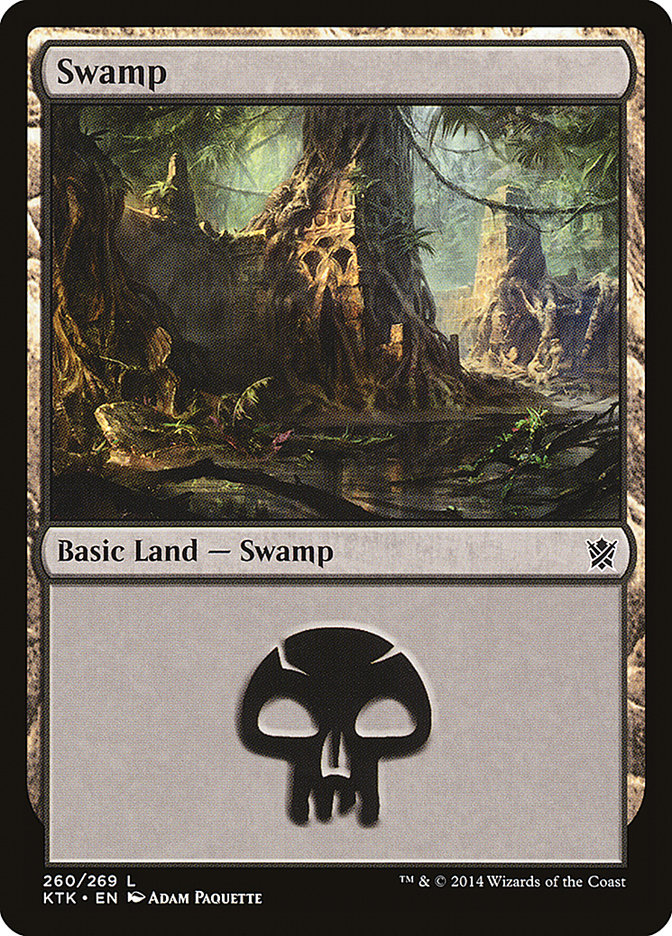 Swamp (260) [Khans of Tarkir] | Galaxy Games LLC