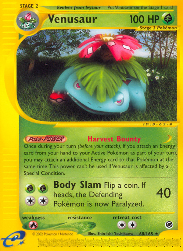 Venusaur (68/165) [Expedition: Base Set] | Galaxy Games LLC