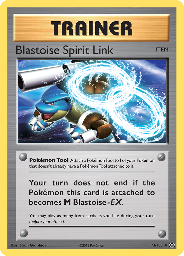 Blastoise Spirit Link (73/108) [XY: Evolutions] | Galaxy Games LLC