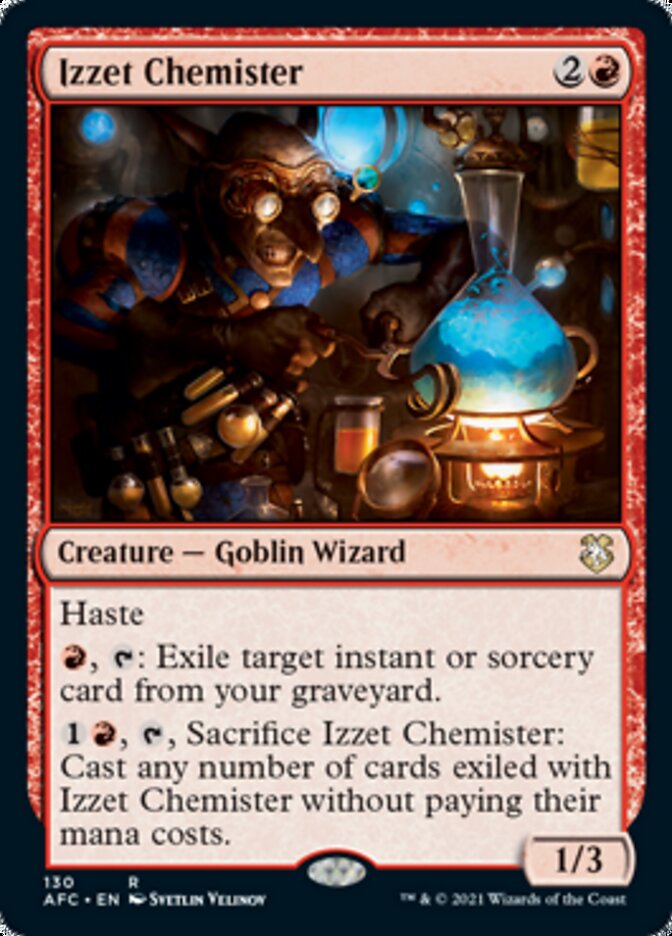 Izzet Chemister [Dungeons & Dragons: Adventures in the Forgotten Realms Commander] | Galaxy Games LLC