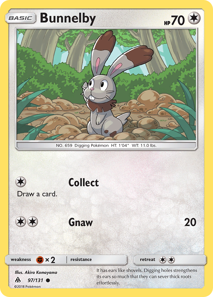 Bunnelby (97/131) [Sun & Moon: Forbidden Light] | Galaxy Games LLC