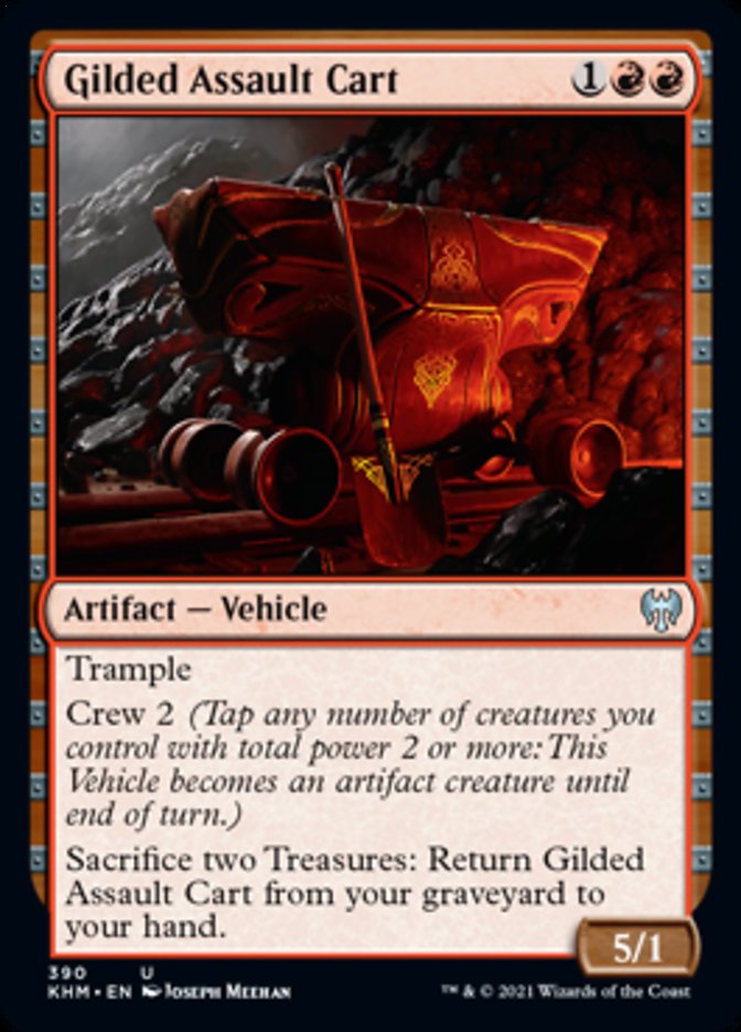 Gilded Assault Cart [Kaldheim] | Galaxy Games LLC