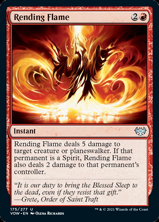 Rending Flame [Innistrad: Crimson Vow] | Galaxy Games LLC