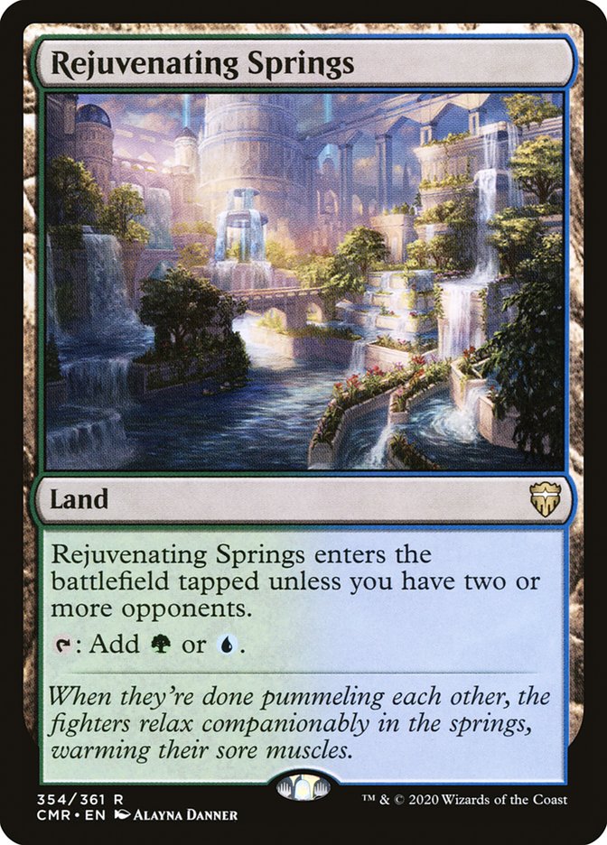 Rejuvenating Springs [Commander Legends] | Galaxy Games LLC