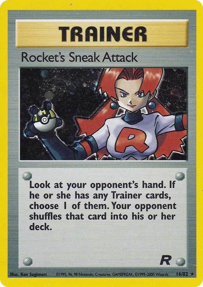 Rocket's Sneak Attack (16/82) [Team Rocket Unlimited] | Galaxy Games LLC