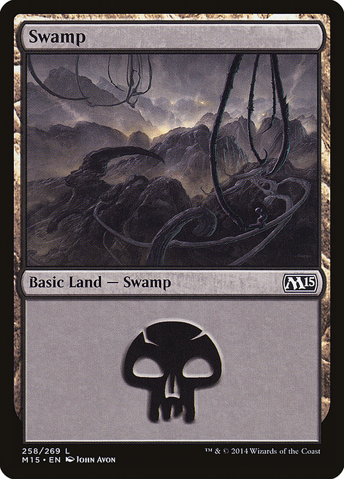 Swamp (258) [Magic 2015] | Galaxy Games LLC