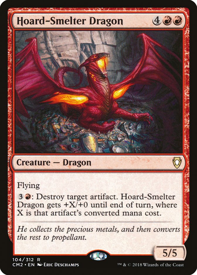 Hoard-Smelter Dragon [Commander Anthology Volume II] | Galaxy Games LLC