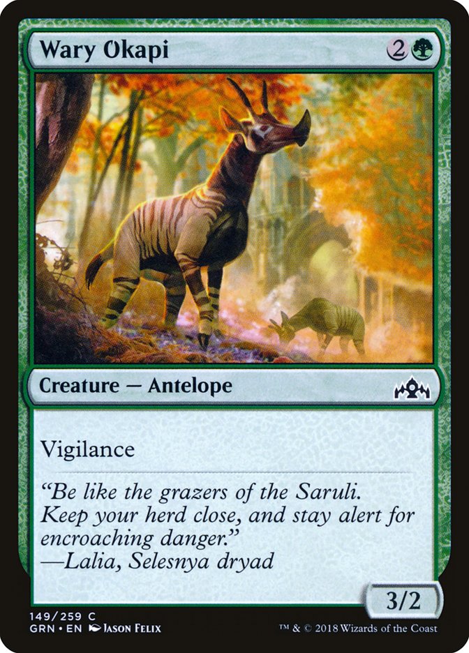 Wary Okapi [Guilds of Ravnica] | Galaxy Games LLC