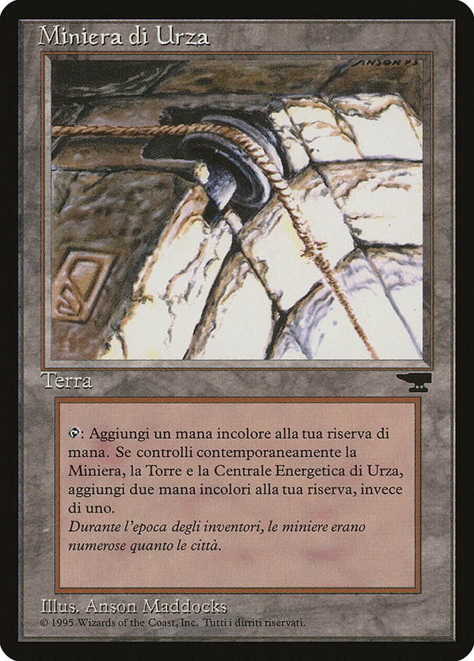 Urza's Mine (Tower) (Italian) - "Miniera di Urza" [Rinascimento] | Galaxy Games LLC