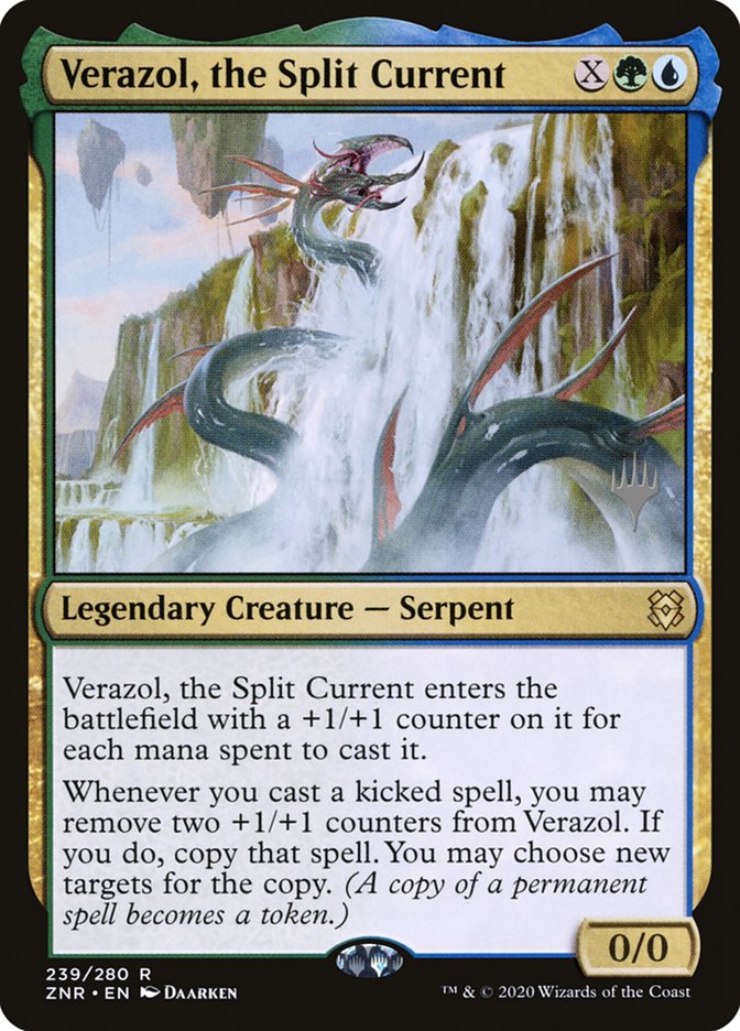 Verazol, the Split Current (Promo Pack) [Zendikar Rising Promos] | Galaxy Games LLC