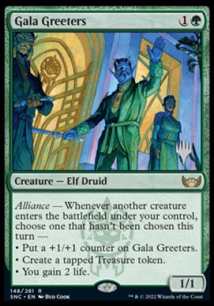 Gala Greeters (Promo Pack) [Streets of New Capenna Promos] | Galaxy Games LLC