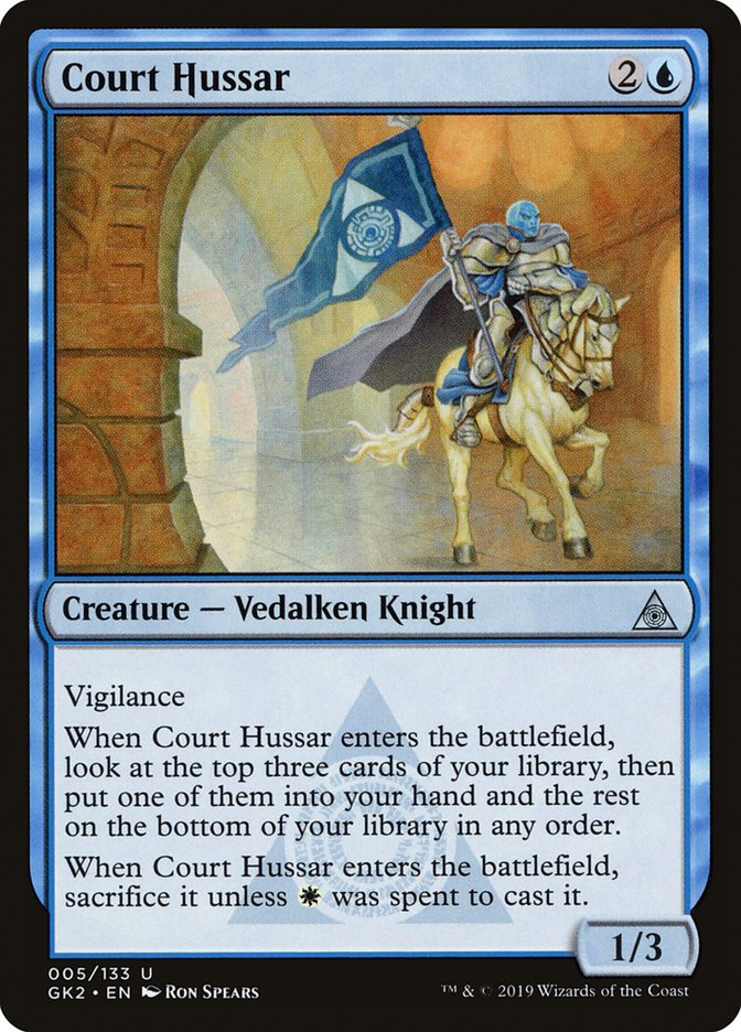 Court Hussar [Ravnica Allegiance Guild Kit] | Galaxy Games LLC