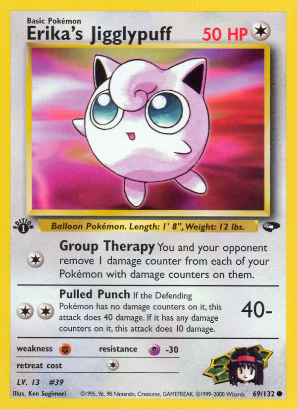 Erika's Jigglypuff (69/132) [Gym Challenge 1st Edition] | Galaxy Games LLC